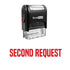 SECOND REQUEST Stamp
