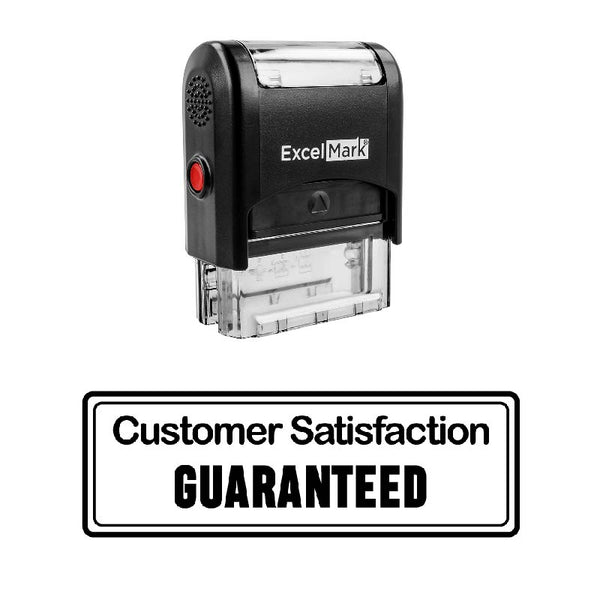Customer Satisfaction GUARANTEED Stamp