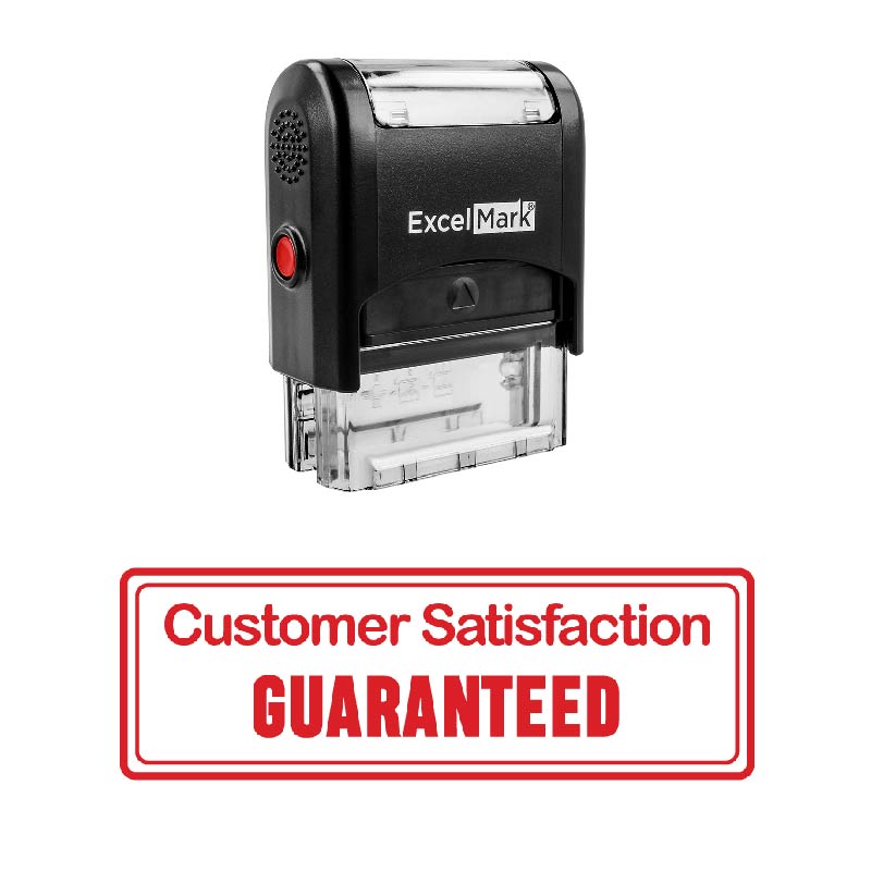 Customer Satisfaction GUARANTEED Stamp | ExcelMark