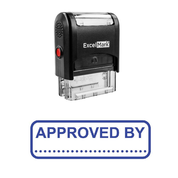 APPROVED BY Stamp