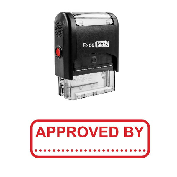 APPROVED BY Stamp