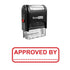 APPROVED BY Stamp