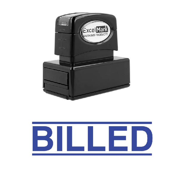 Double Line BILLED Stamp