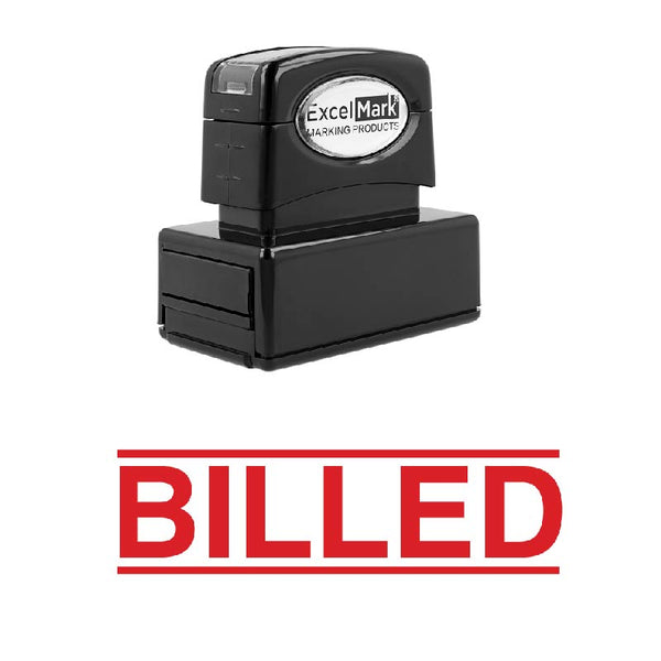 Double Line BILLED Stamp