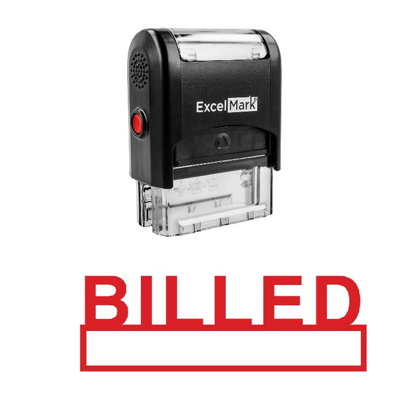 Box BILLED Stamp