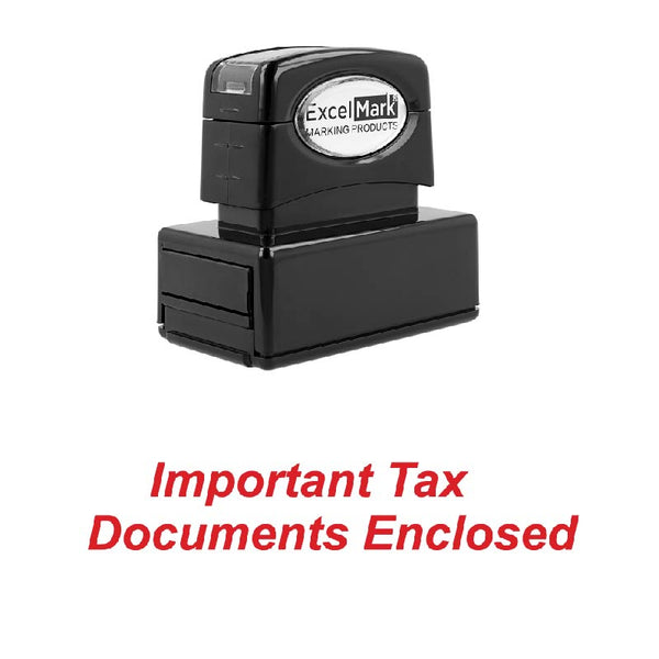 Important Tax Documents Stamp