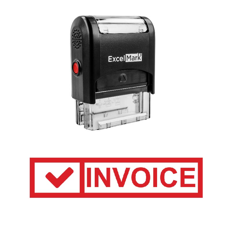 Check Box INVOICE Stamp | ExcelMark