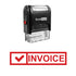 Check Box INVOICE Stamp