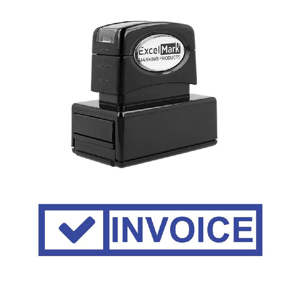 Check Box INVOICE Stamp