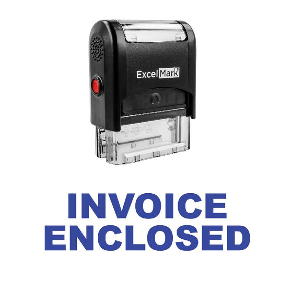 INVOICE ENCLOSED Stamp