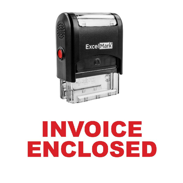 INVOICE ENCLOSED Stamp