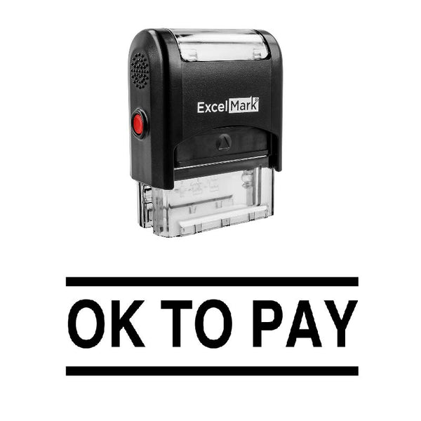 OK TO PAY Stamp
