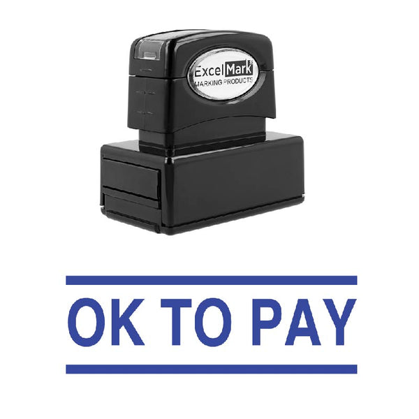 OK TO PAY Stamp