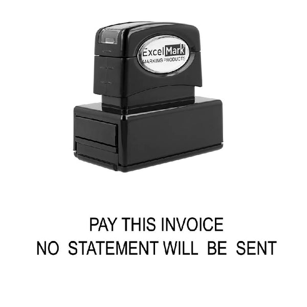 PAY THIS INVOICE Stamp