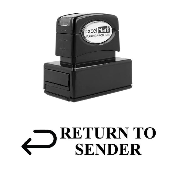 Arrow RETURN TO SENDER Stamp