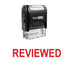 REVIEWED Stamp