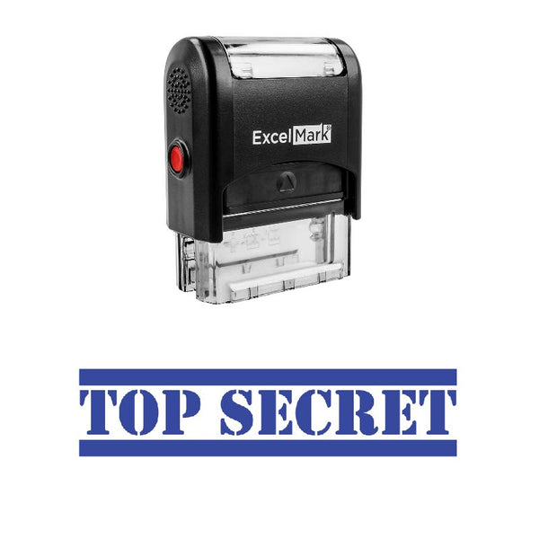 Bold Double Line TOP SECRET Stamp