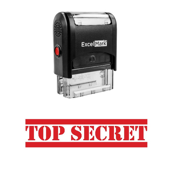 Bold Double Line TOP SECRET Stamp