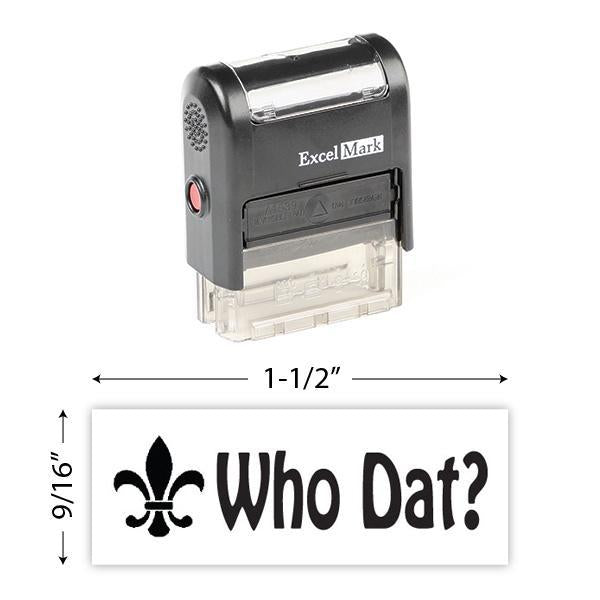 Who Dat! Self-Inking Stamp