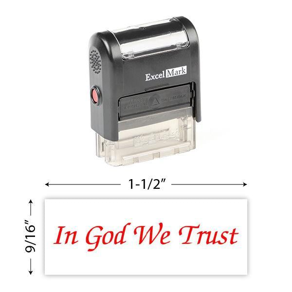In God We Trust (2) Stamp