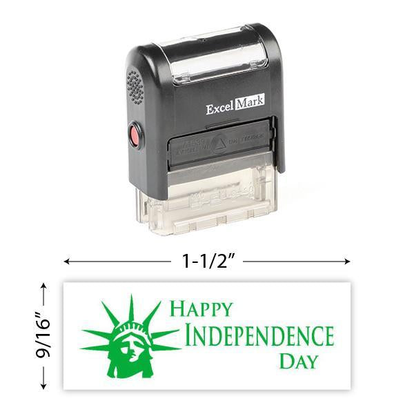 Happy Independence Day Stamp