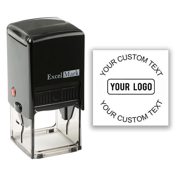Custom Self Inking Rubber Stamp - Up to 5 Lines - with Refill Ink (A2359)