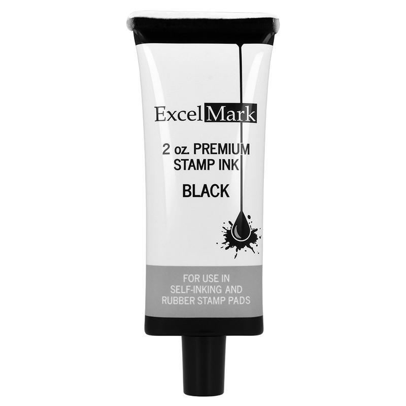 Ideal Stamp Ink - 2 oz, Black - Public Classic Marking