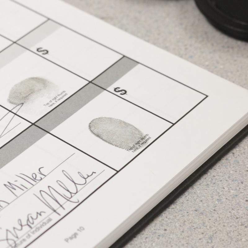 Trodat Inkless Fingerprint Pad and Thumbprint Pad 31119