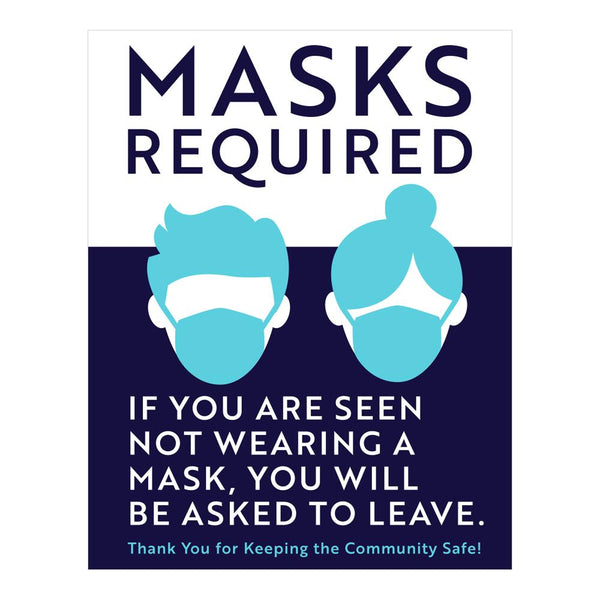Masks Required Decal