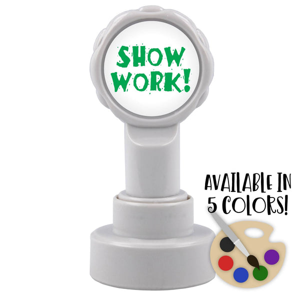 Show Work! Stamp