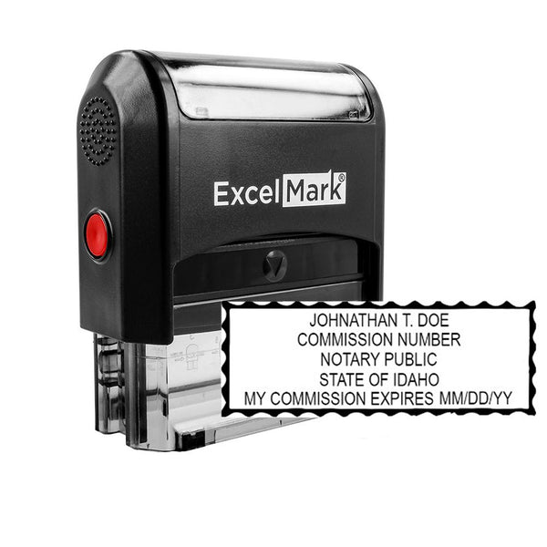 Self-Inking Idaho Notary Stamp