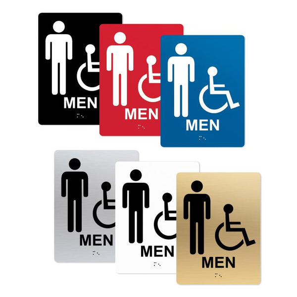 ADA Compliant Men 2 Sign