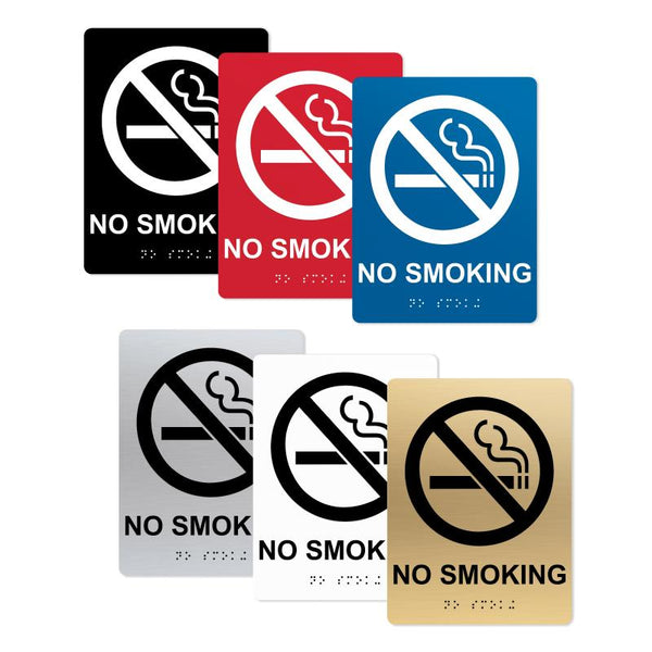ADA Compliant No Smoking Sign