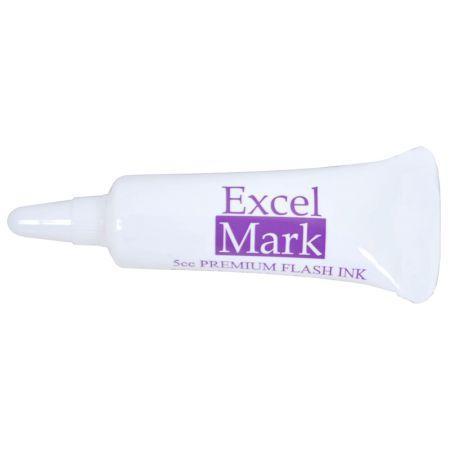 ExcelMark Premium Self-Inking Stamp Refill Ink - 5cc (Black)