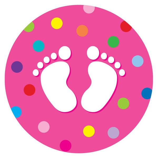 Footprints Classroom Floor Decal