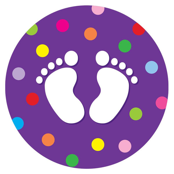 Footprints Classroom Floor Decal