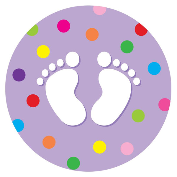 Footprints Classroom Floor Decal