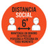 Etiquetas De Piso De 6 Pies De Distancia Social
