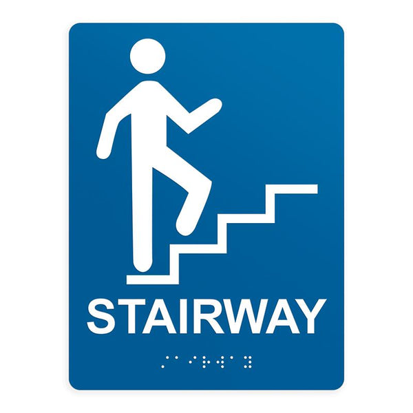 ADA Compliant Stairways Sign