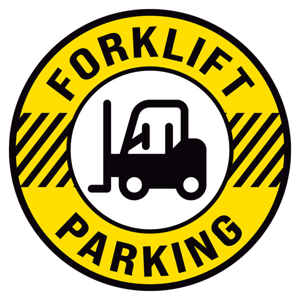 Forklift Parking Floor Decal
