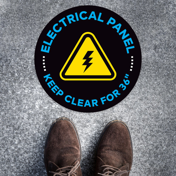 Electrical Panel Keep Clear For 36