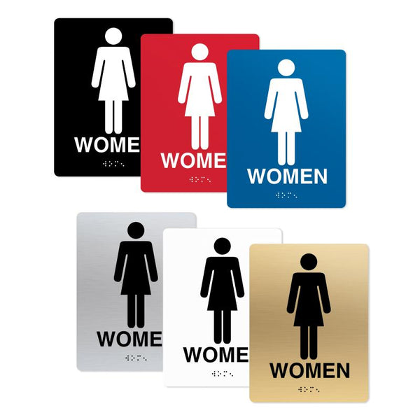 ADA Compliant Women Sign