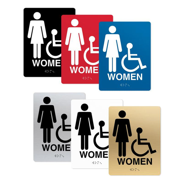 ADA Compliant Women 2 Sign