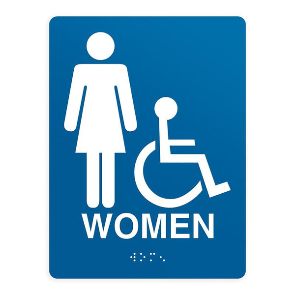 ADA Compliant Women 2 Sign