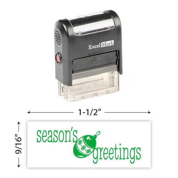 Season's Greetings Stamp