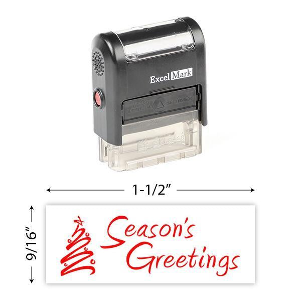 Season's Greetings 2 Stamp