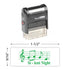 Silent Night Stamp