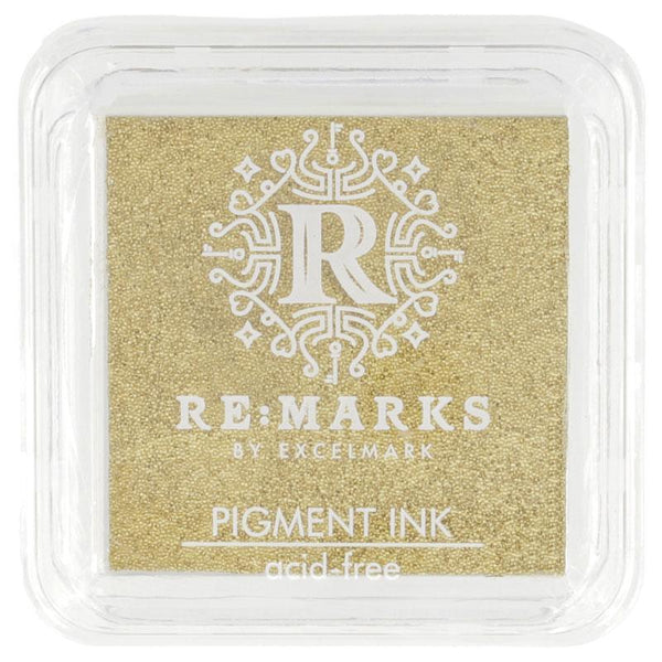 Craft Ink Pads Gold Metallic Pigment Ink Pad