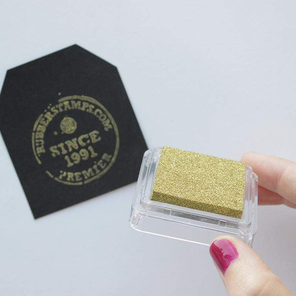 Craft Ink Pads Gold Metallic Pigment Ink Pad