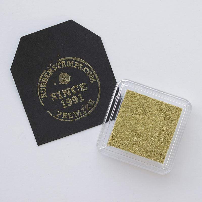 Gold Ink Rubber Stamp Pad Metallic Gold Ink Gold Stamp Pad Raised Gold  Stamp Pad -  Israel